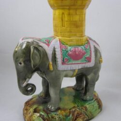 Staffordshire Elephant Spill Vase - SOLD